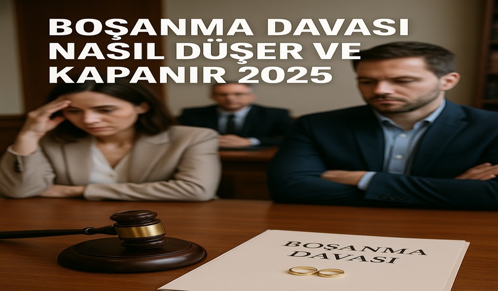 Boşanma Davası Nasıl Düşer ve Kapanır 2025?