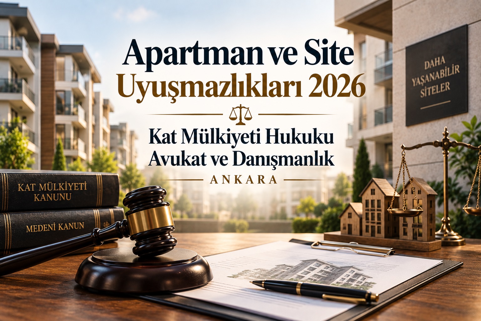 Kat Mülkiyeti Hukuku Avukatı – Apartman ve Site Uyuşmazlıkları 2026