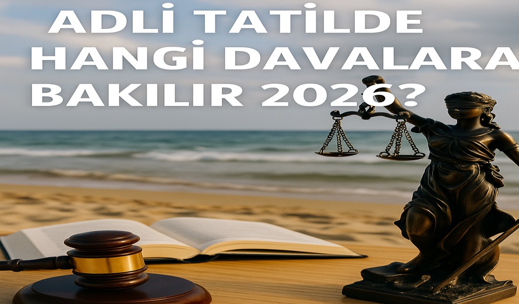 Adli Tatilde Hangi Davalara Bakılır 2026?