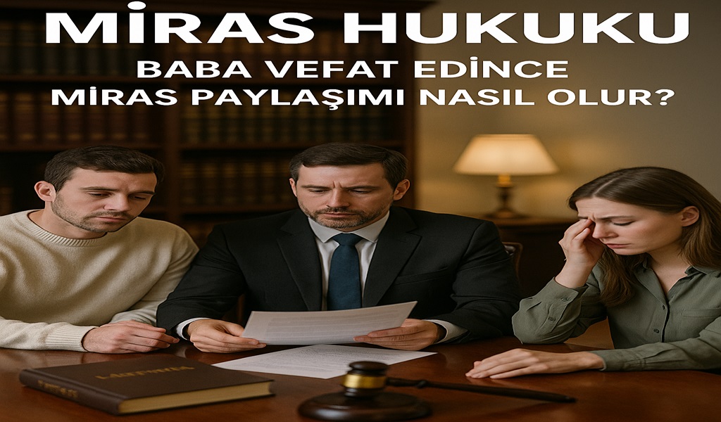 Baba vefat edince miras paylaşımı nasıl olur?