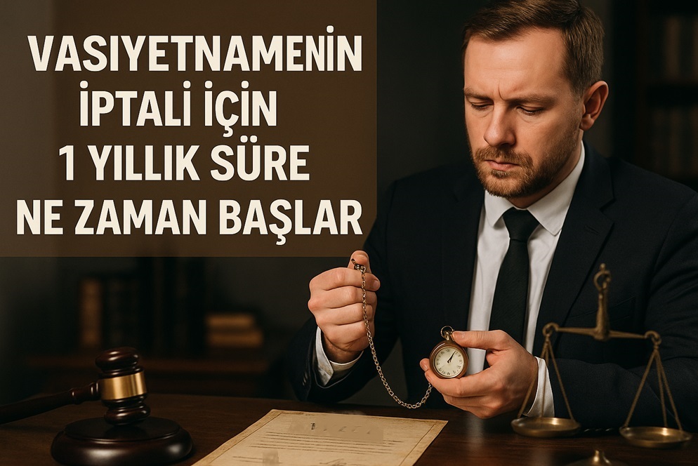 Vasiyetnamenin İptali İçin 1 Yıllık Süre Ne Zaman Başlar?