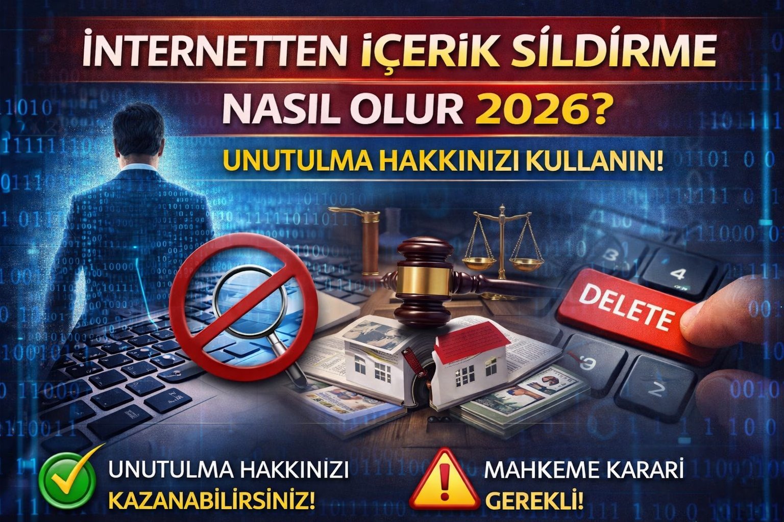 İnternetten İçerik Sildirme Nasıl Olur 2026: Unutulma Hakkınızı Kullanın!