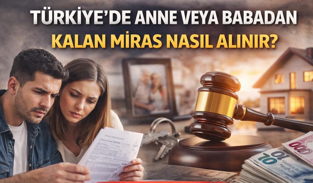 Türkiye'de Anne veya Babadan Kalan Miras Nasıl Alınır?