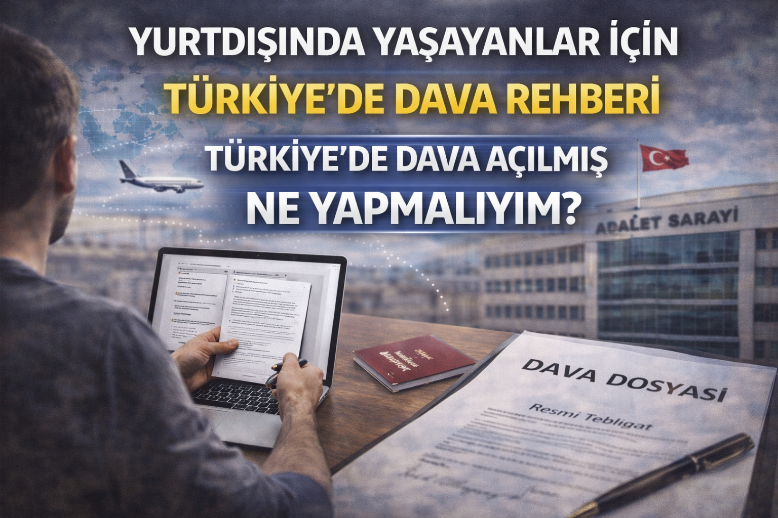 Yurtdışında Yaşayanlar İçin Türkiye’de Dava Rehberi: Türkiye’de Dava Açılmış Ne Yapmalıyım?