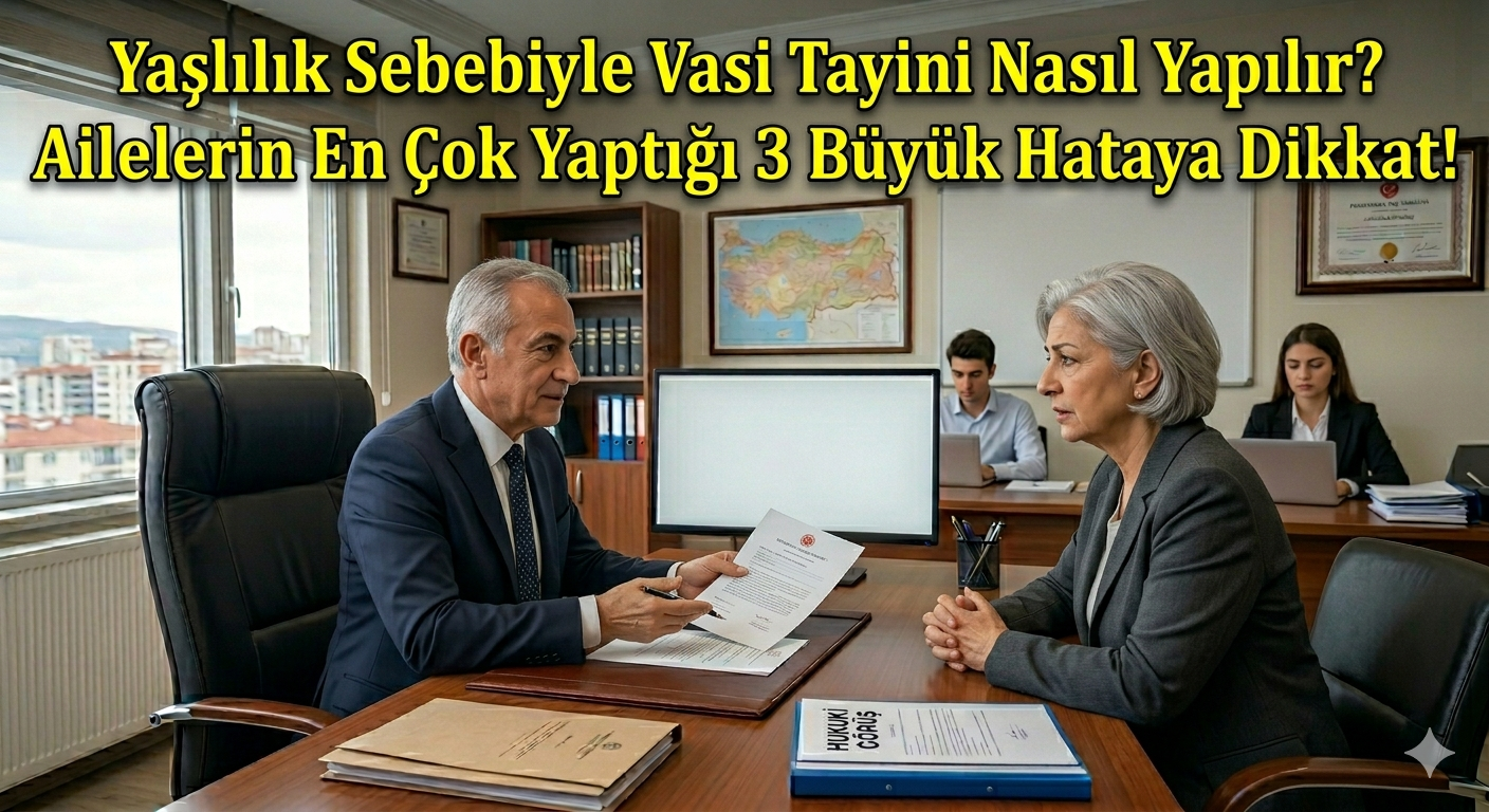 Yaşlılık Sebebiyle Vasi Tayini Nasıl Yapılır?